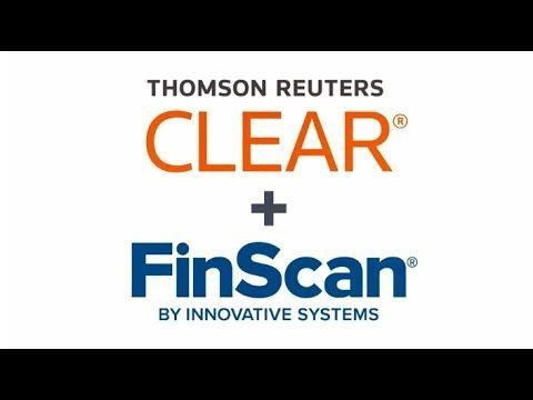 Reuters Clear Logo - FinScan Integrates with Thomson Reuters CLEAR to Offer Seamless EDD ...