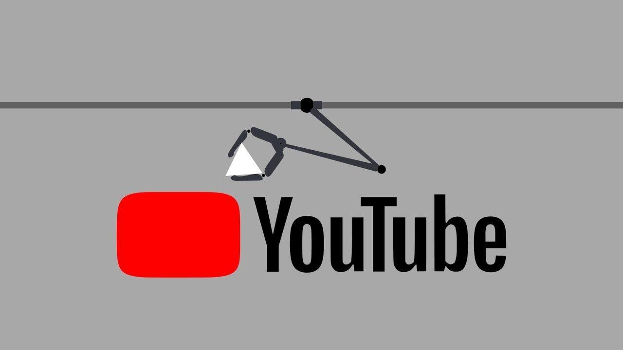 New YouTube Logo - The new Youtube logo robot in action