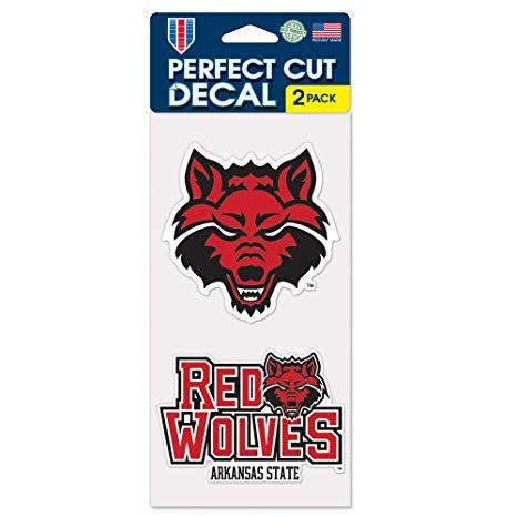 Red Wolves Sports Logo - Amazon.com : Arkansas State Red Wolves 4