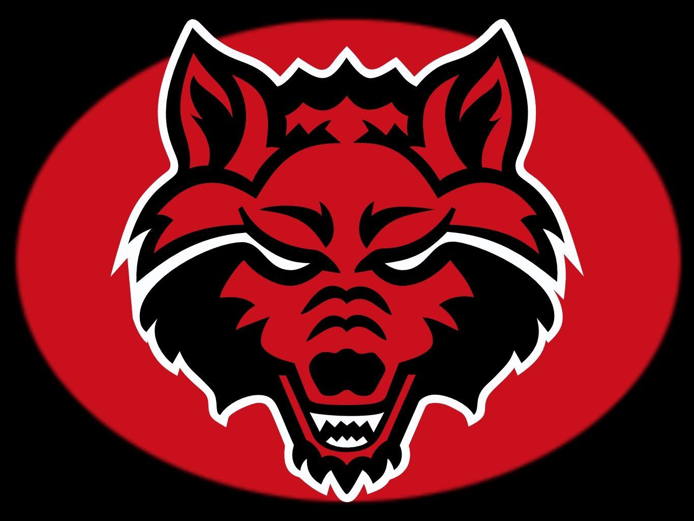 Red Wolves Sports Logo - Hartford Wolf Pack Logo | Wolves Sports Logo for Pinterest | College ...