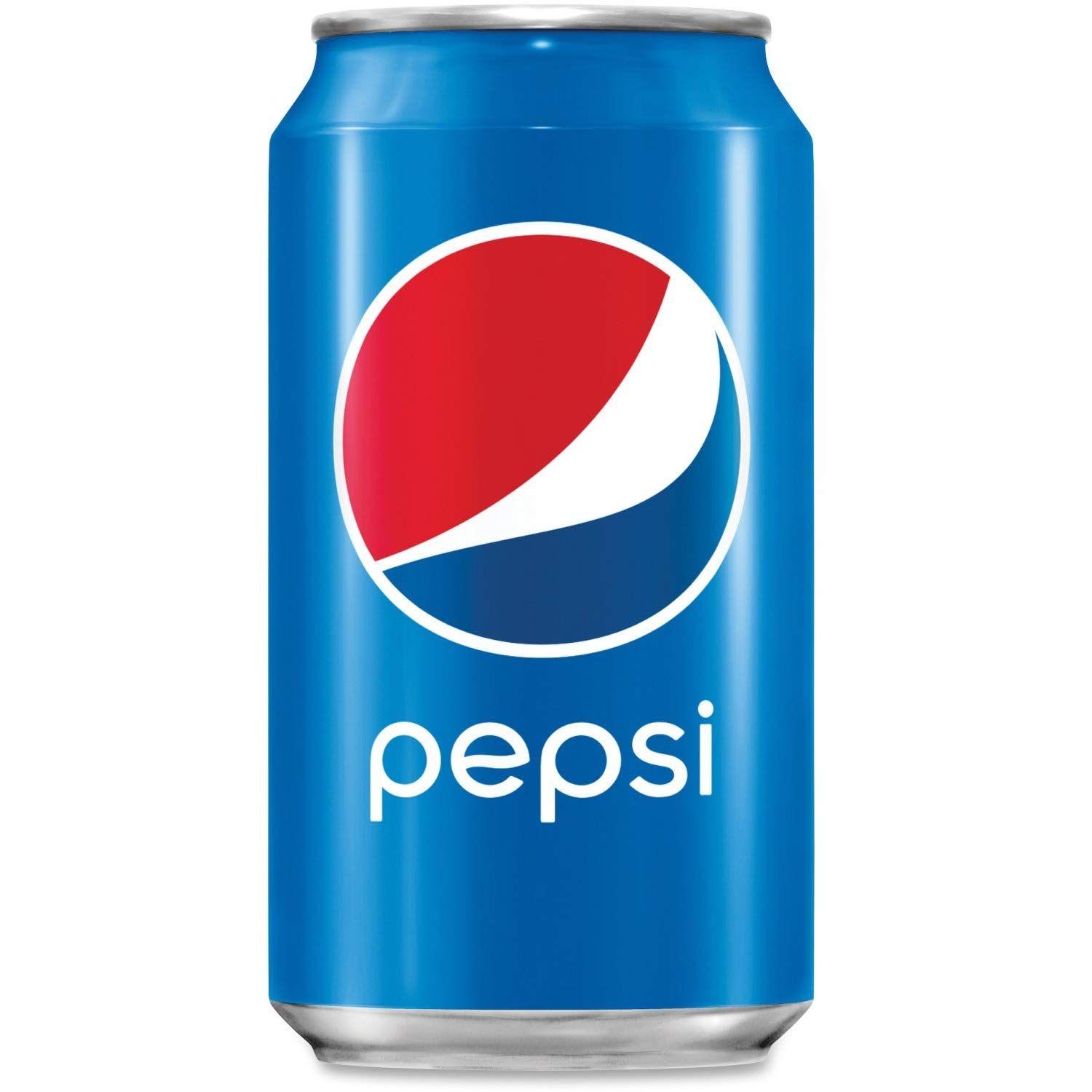 New Pepsi Can Logo - Amazon.com : Pepsi Carbonated Soda 12oz Can 12/PK Blue : Cola Soft ...