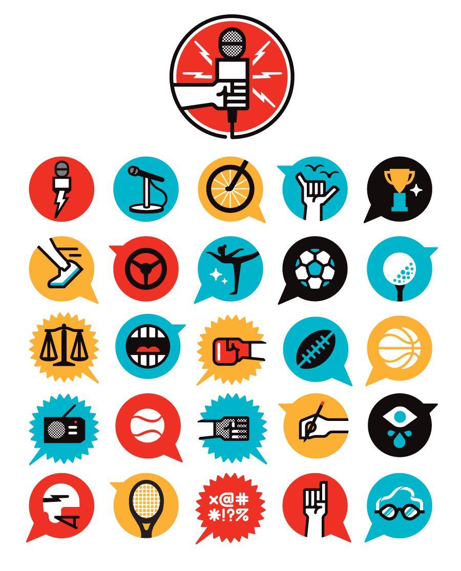 ESPN Magazine Logo - new illustration in ESPN Magazine, by Matt Lehman. Icon Design