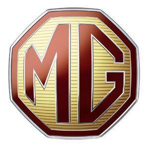 Octago Shaped Gold Auto Logo - MG Logo red/gold 2 | MG's Around the World | Cars, Mg cars, British ...