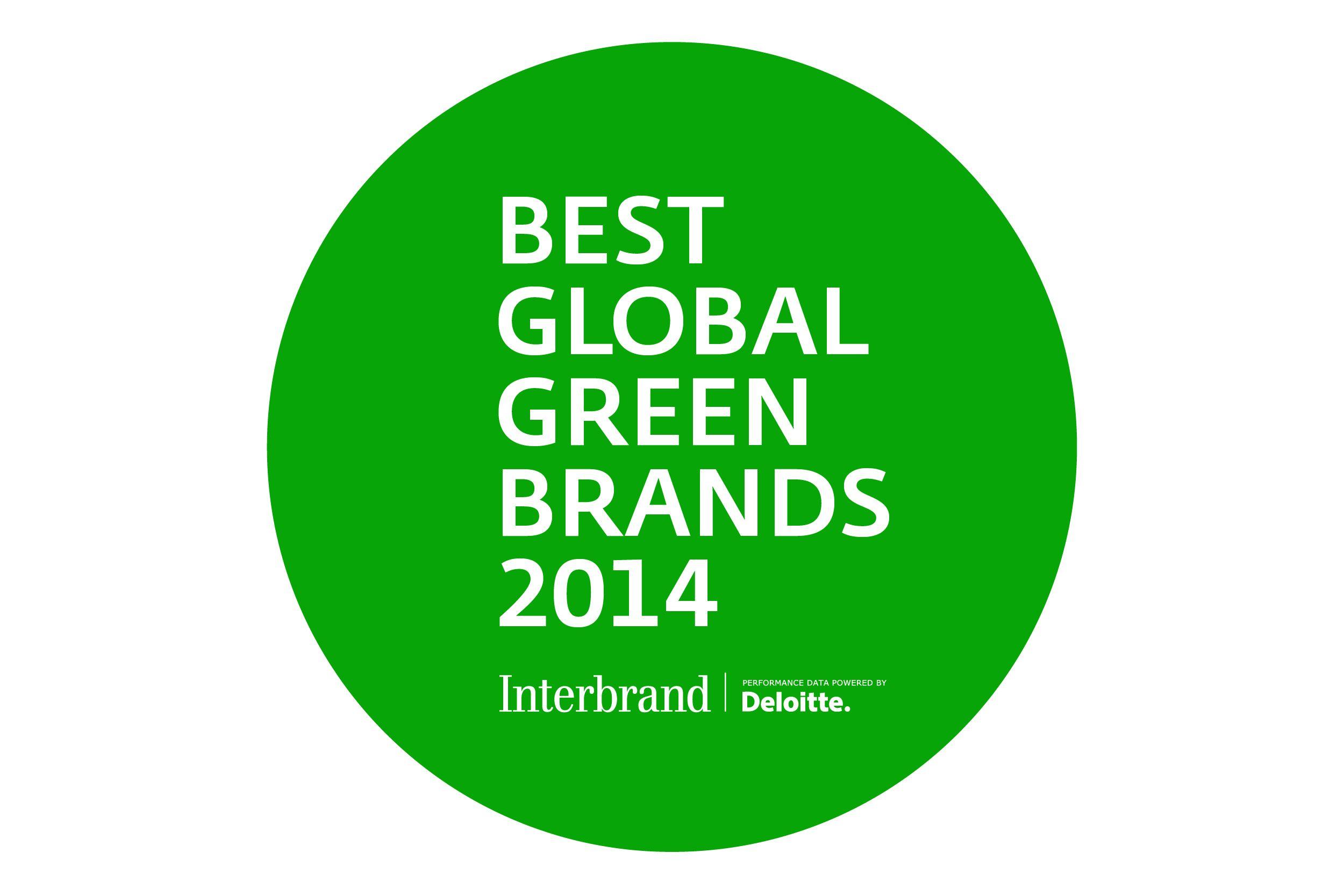 Top Green Logo - Danone stands in the top 10 of the 50 Best Global Green brands 2014 ...