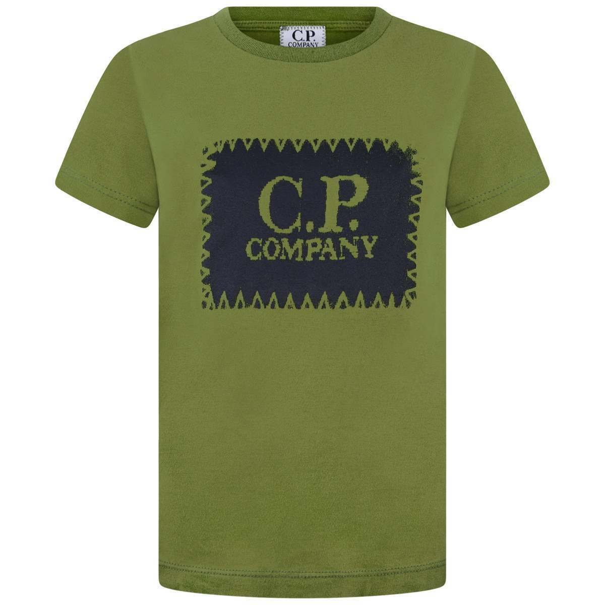 Top Green Logo - C.P. Company Green Logo Top