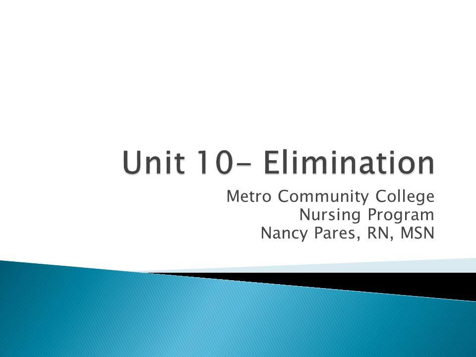 MSN Metro Logo - Metro Community College Nursing Program Nancy Pares, RN, MSN. - ppt ...