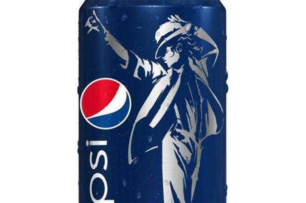 New Pepsi Can Logo - Pepsi Launches New Michael Jackson Campaign