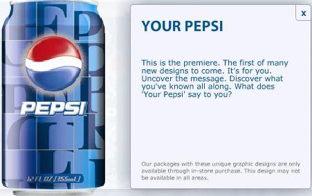 New Pepsi Can Logo - POPCAN.ORG place for can collectors