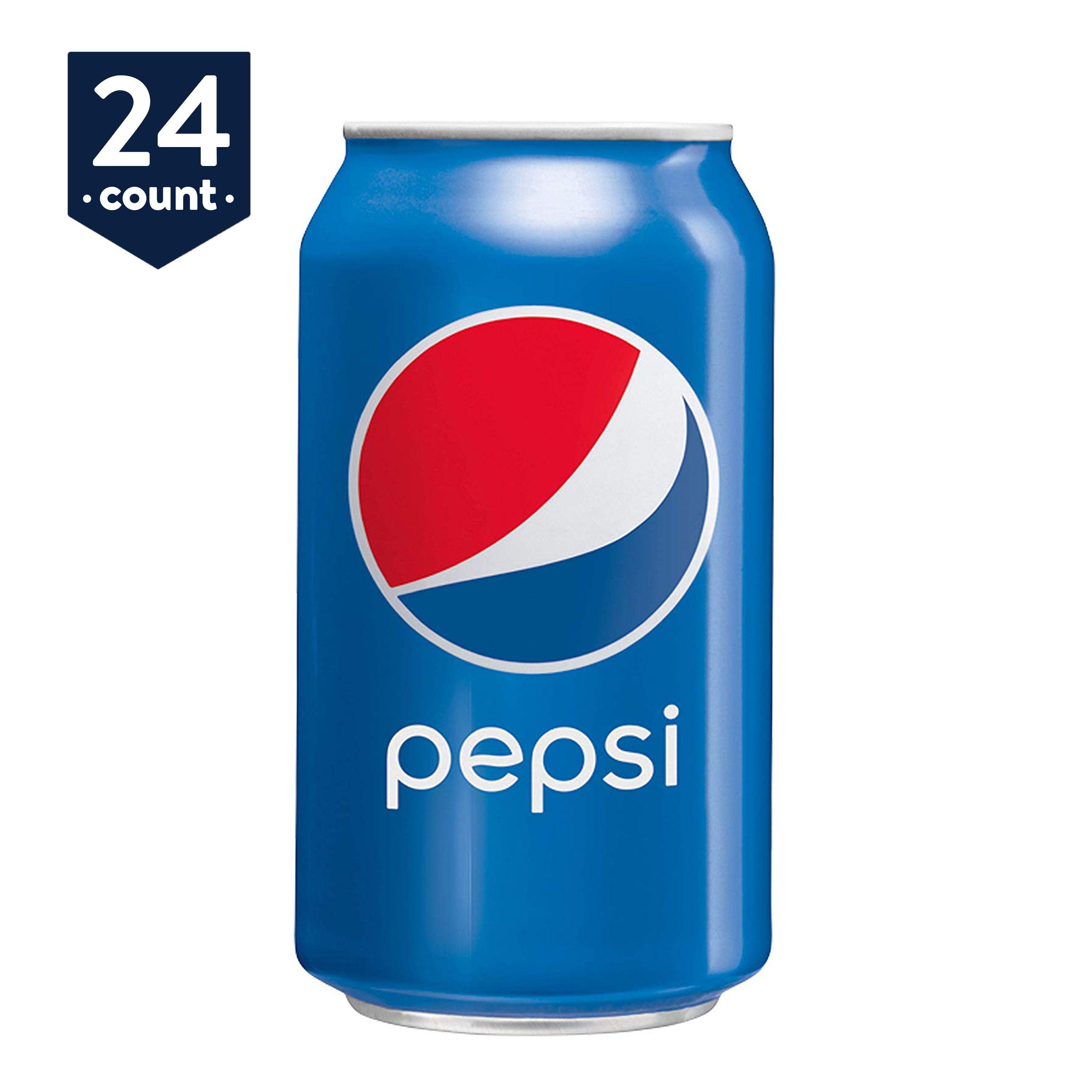 New Pepsi Can Logo - Pepsi Cola Soda, 12 Fl. Oz., 24 Count - Walmart.com