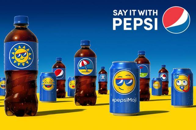 New Pepsi Can Logo - Pepsi Preps Global Emoji Can and Bottle Campaign