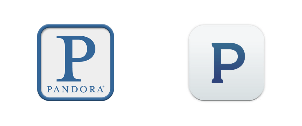 Pandora Logo - Brand New: New Logo for Pandora