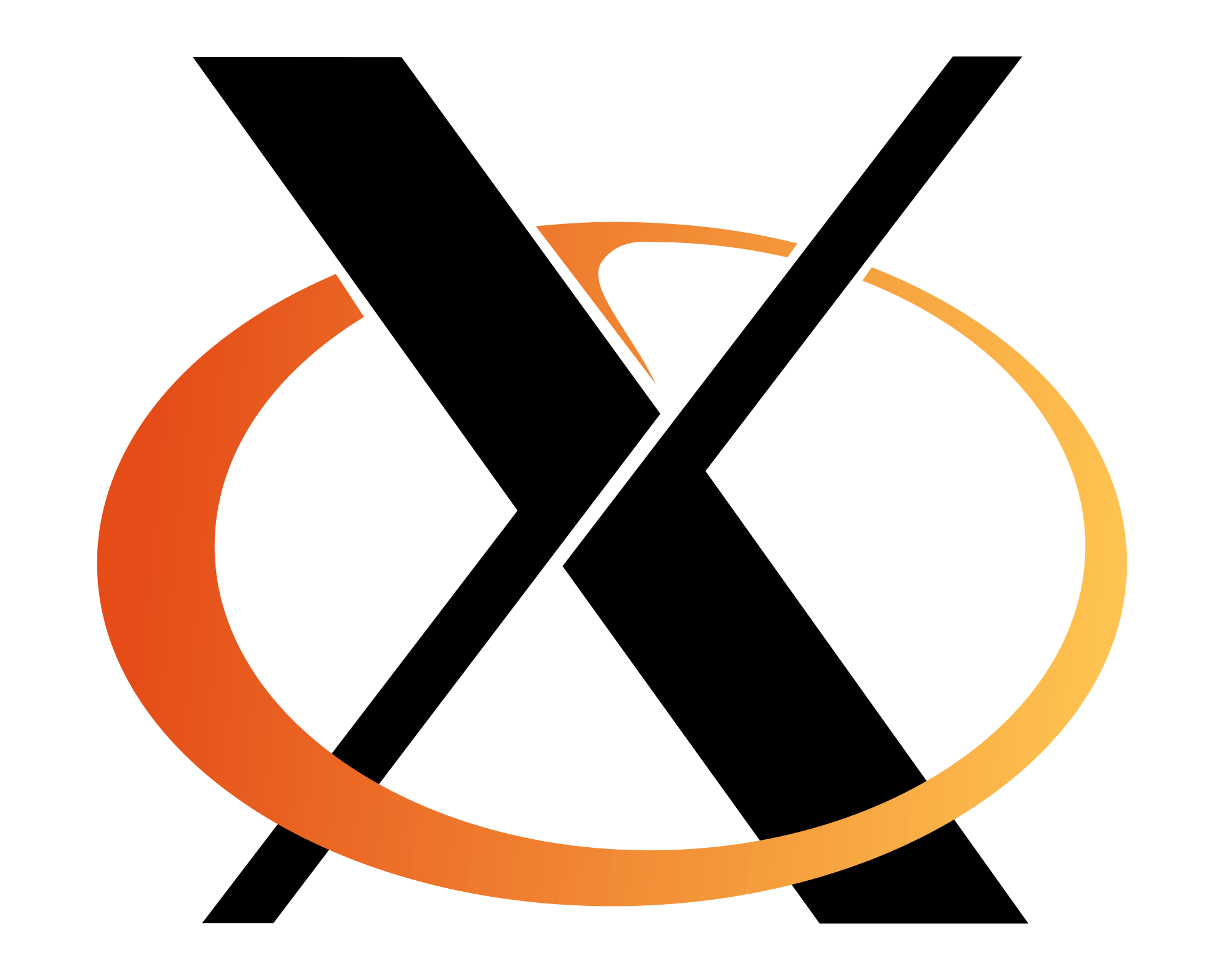 Orange X Logo - LogoDix