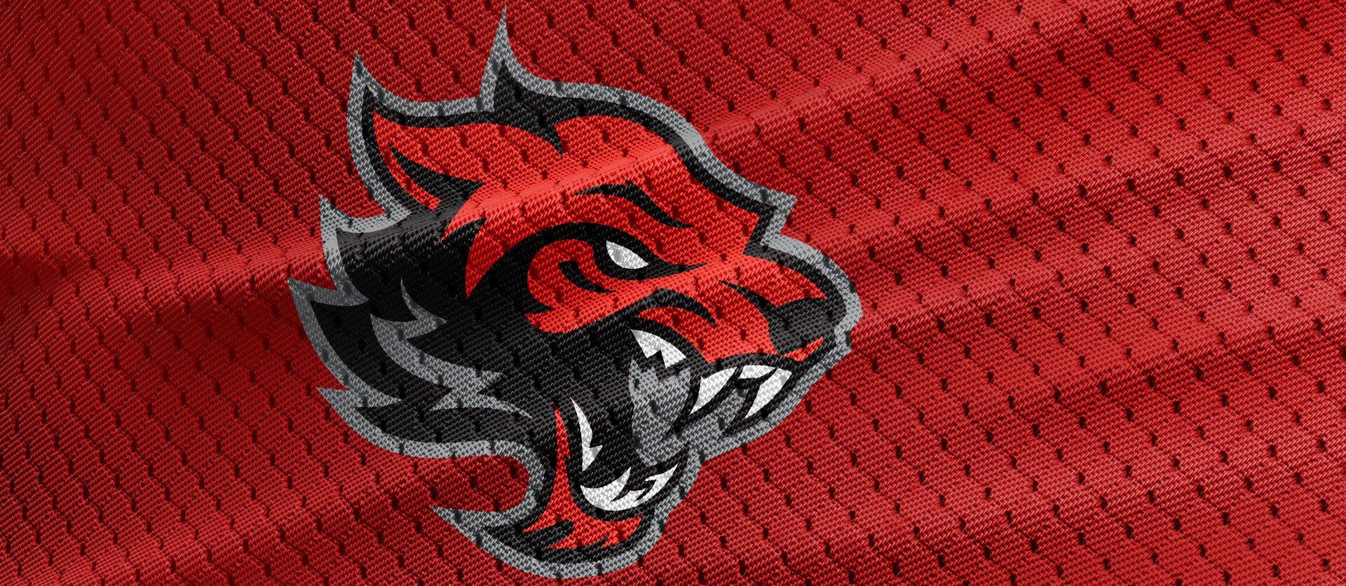 Red Wolves Sports Logo - Conrad RedWolves. The Barn Creative