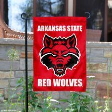 Red Wolves Sports Logo - Arkansas State Red Wolves Sports Fan Flags | eBay