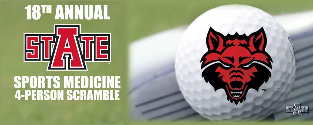Red Wolves Sports Logo - Sports Medicine Golf Event Scheduled for June 19 - A-State Red Wolves
