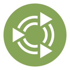 Triangles in Green Circle Logo - Logo Guidelines | Ubuntu MATE