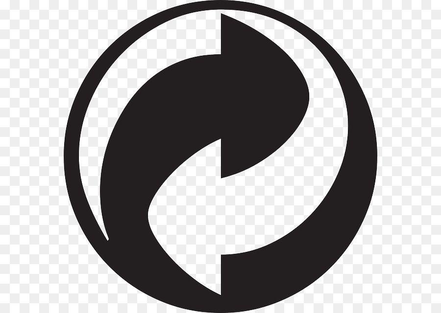 That Is a Green Circle Logo - Recycling symbol Logo Green Dot milk png download*640