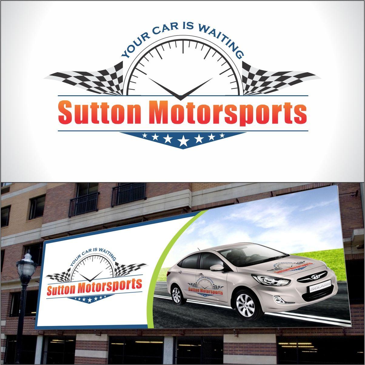 Family Automotive Logo - Bold, Modern, Automotive Logo Design for Sutton Motorsports, Your