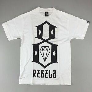 R8 Logo - Rebel 8 R8 Logo T-Shirt New - Size: S - White | eBay