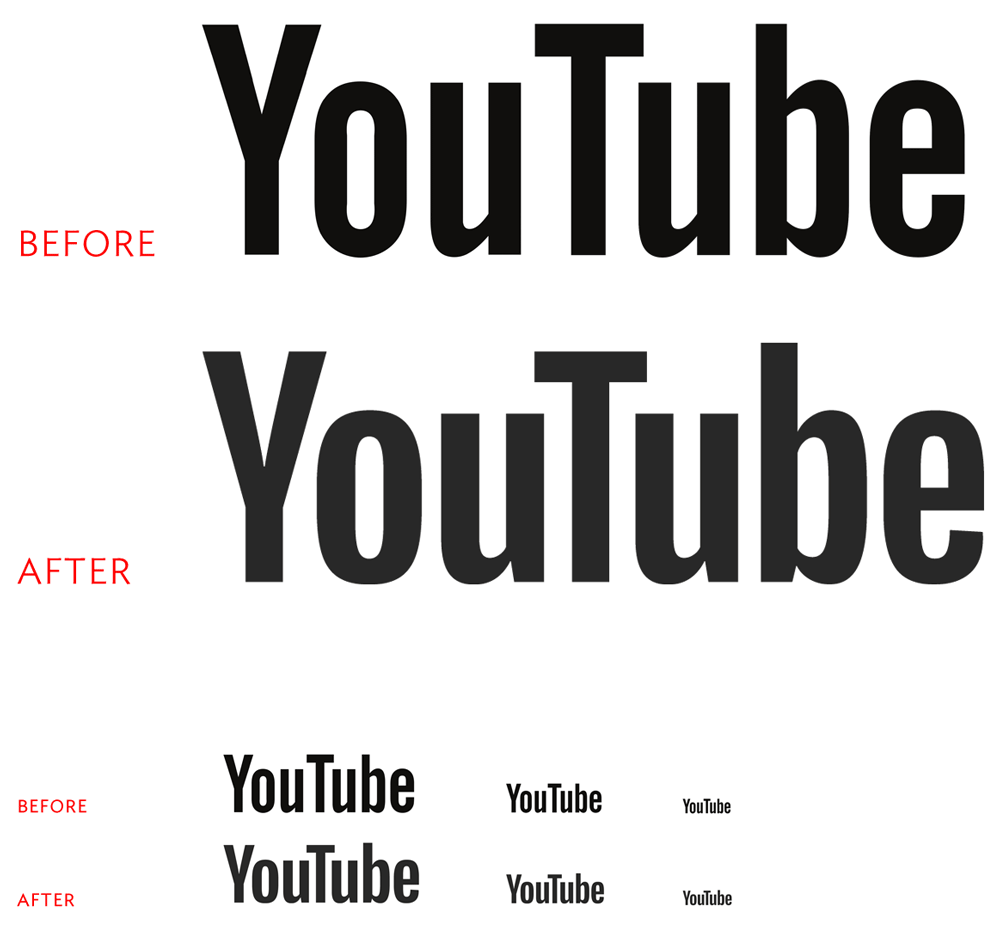 New YouTube Logo - Brand New: New Logo for YouTube done In-house