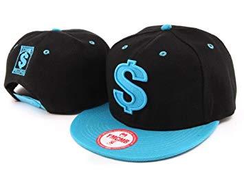 YMCMB Records Logo - Cash Money Records YMCMB Black / Blue Snapback Hat Cap Adjustable ...
