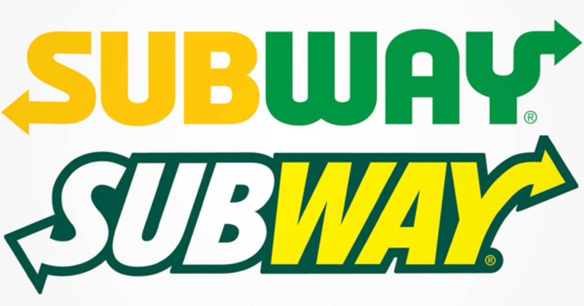 Old Subway Logo - After 15 years, Subway has a brand new logo