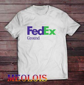 Federal Express Ground Logo - FedEx Ground Logo Black or White Gildan T Shirt Men's T-Shirt S-2XL ...