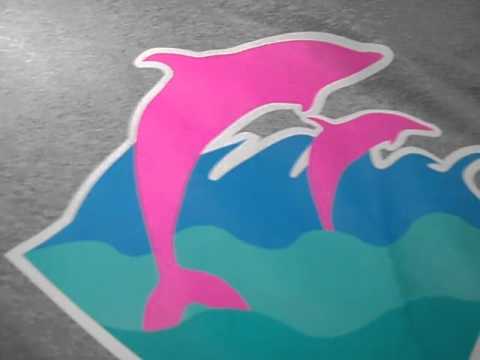 Pink Dolphin Clothing Logo - PINK DOLPHIN CLOTHING. HEATER GREY LOGO XL T SHIRT UnWRAPPING