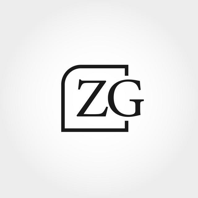 ZG Logo - Initial Letter ZG Logo Template Design Template for Free Download on ...