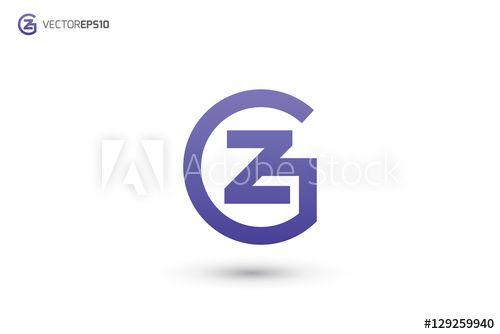 ZG Logo - GZ Logo or ZG Logo this stock vector and explore similar