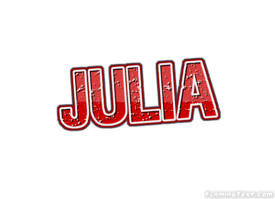 Julia Logo - Julia Logo | Free Name Design Tool from Flaming Text