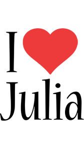 Julia Logo - Julia Logo | Name Logo Generator - I Love, Love Heart, Boots, Friday ...