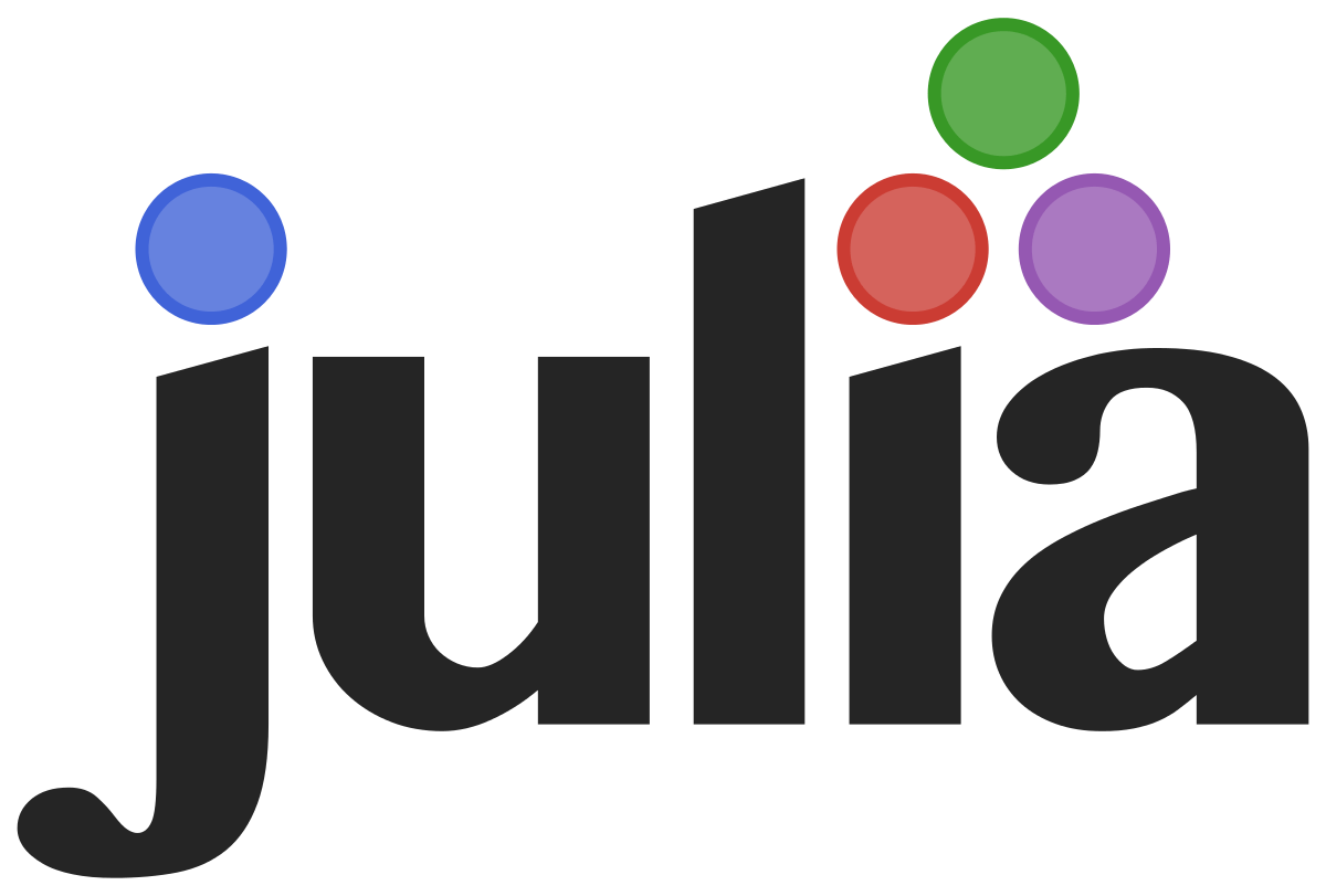 Julia Name Logo - Julia (programming language)