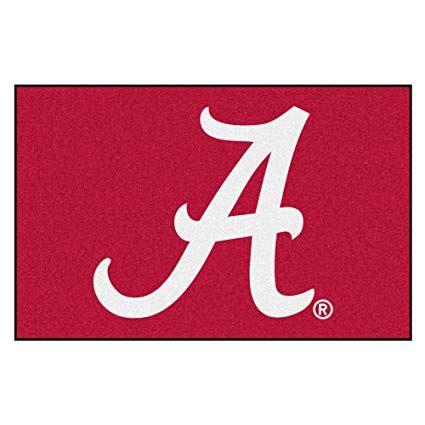 University of Alabama Logo - Amazon.com : University of Alabama Logo Area Rug : Sports & Outdoors