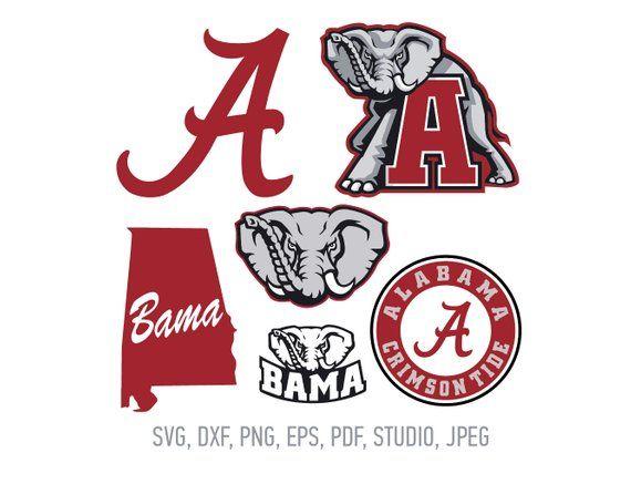University of Alabama Logo - University of Alabama SVG Bama SVG Alabama Crimson Tide SVG | Etsy