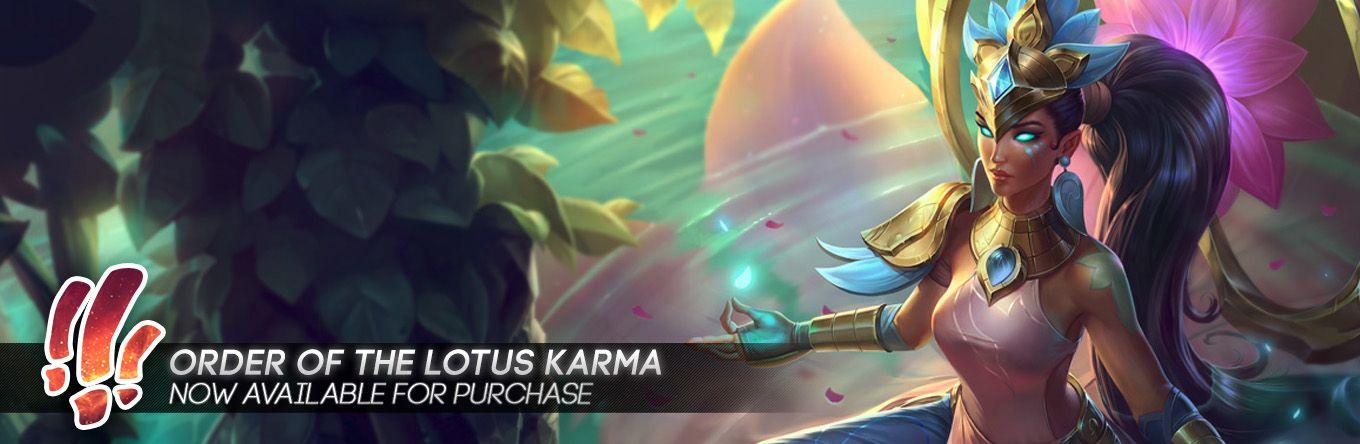 Lotus Karma Logo - Surrender at 20: Order of the Lotus Karma now available!