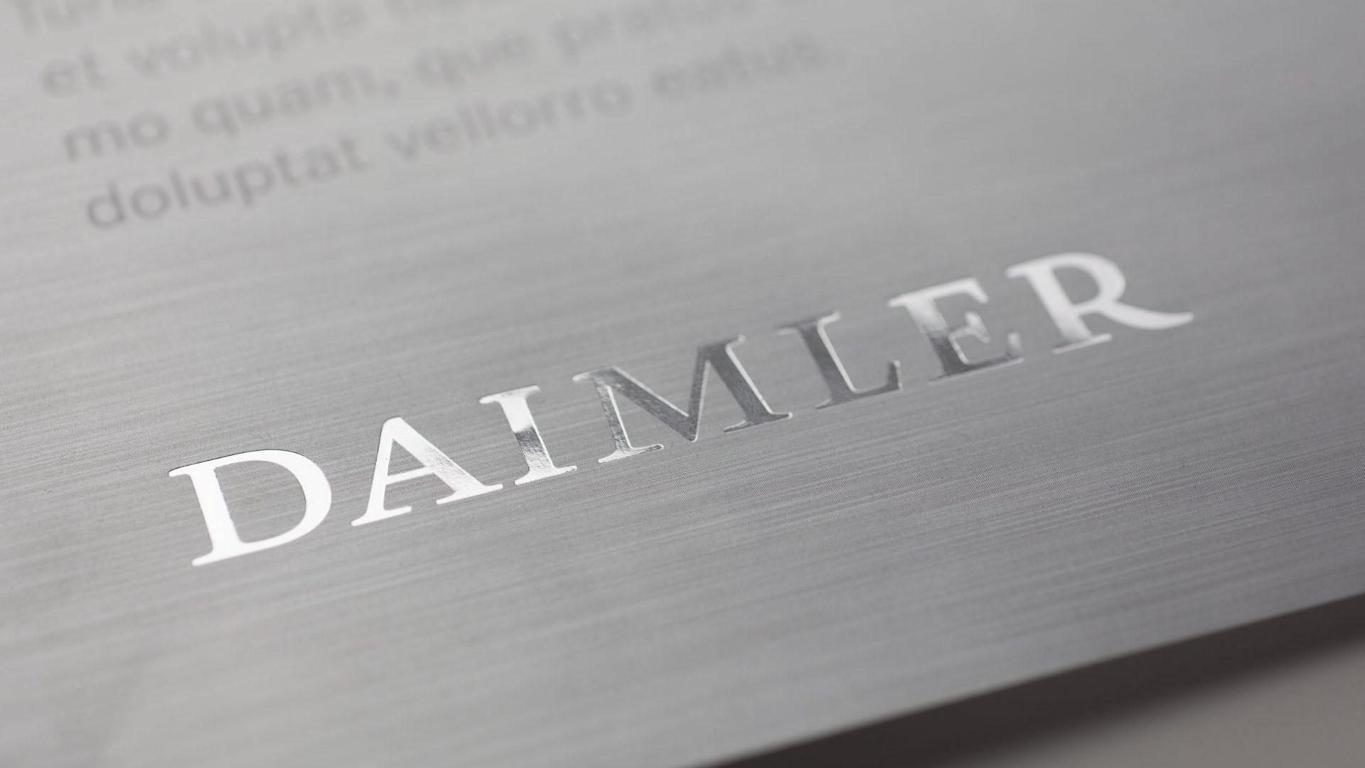 Daimler Logo - New Corporate Design for Daimler. Realgestalt GmbH, Berlin