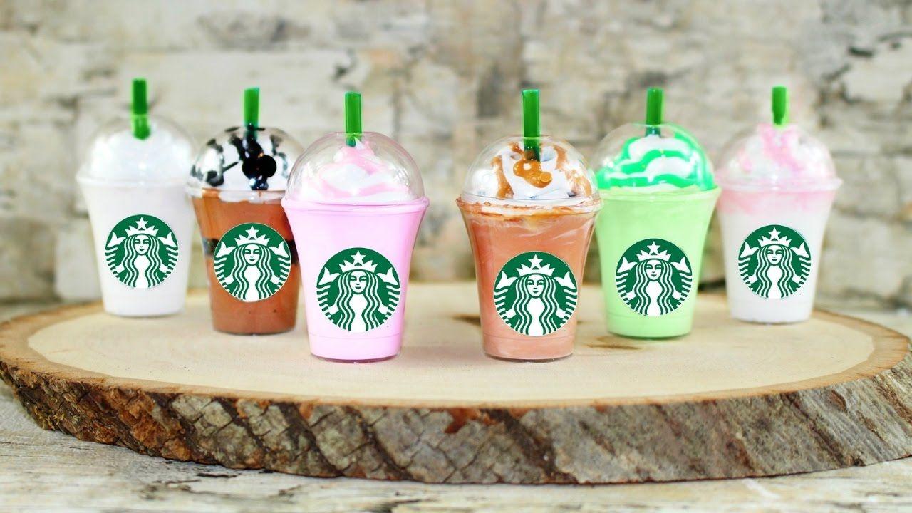 Mini Printable Starbucks Logo - DIY American Girl Doll Starbucks Frappe - YouTube