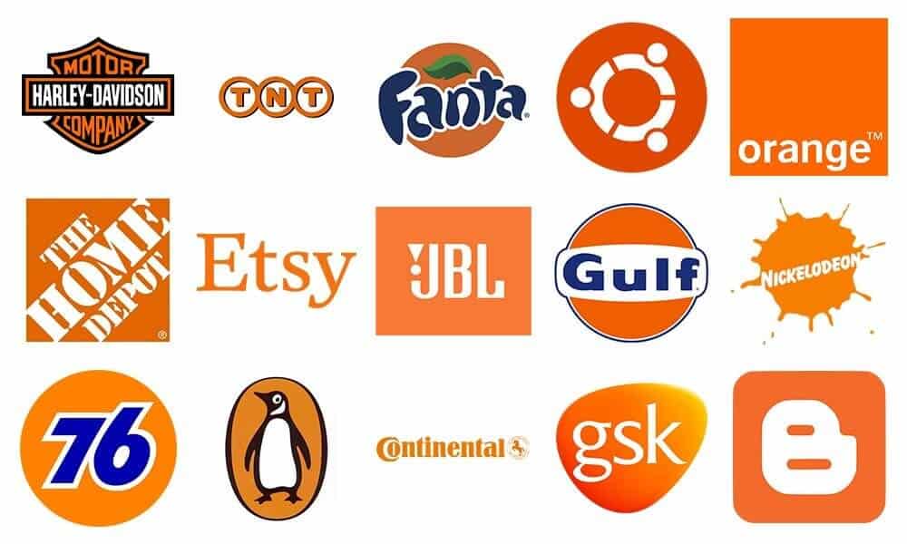 Orange Company Logo - Colours in Logo Design and Branding Advice