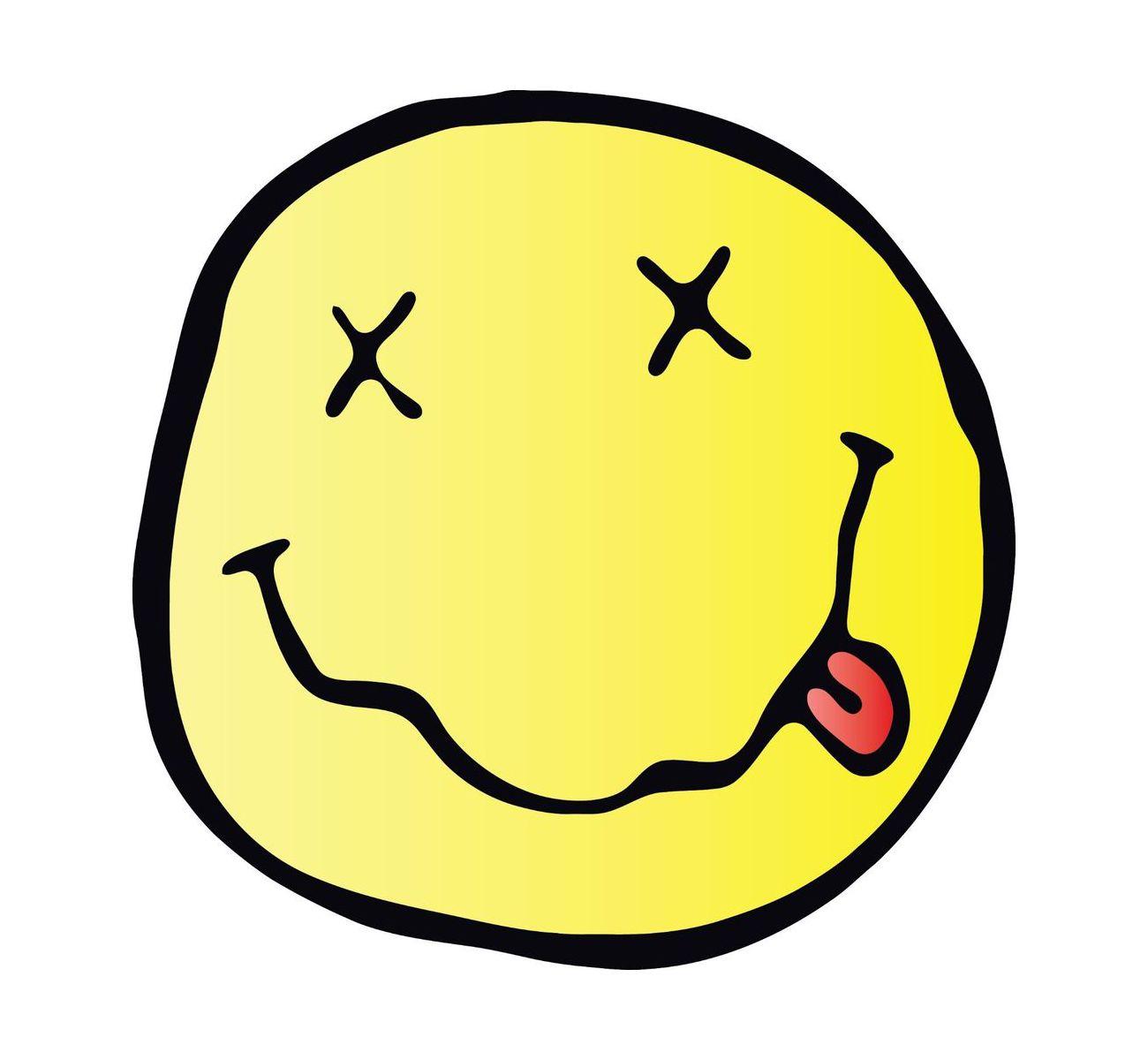 Nirvana Smiley Face Logo - Nirvana Logo, Nirvana Symbol Meaning, History and Evolution
