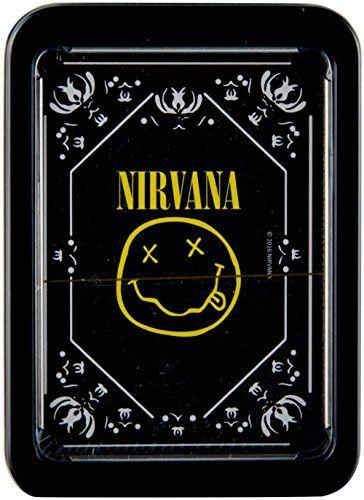 Nirvana Smiley Face Logo - Nirvana Smiley Face Logo Playing Cards in Official Collector's Tin