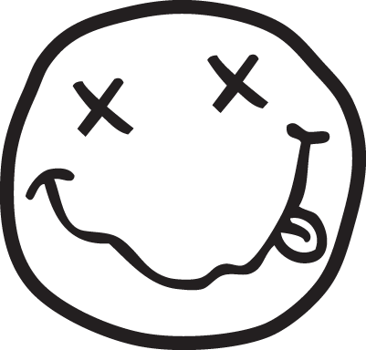 Nirvana Smiley Face Logo - A Journal of Musical ThingsLove Nirvana? Need a New Tattoo? You're ...