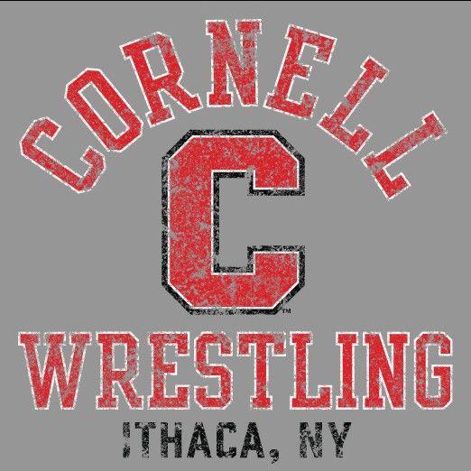 Cornell Big Red C Logo - Cornell Big Red C Hometown Wrestling T-Shirt Blue Chip Wrestling