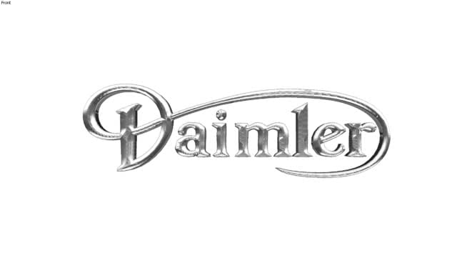Daimler Logo - logo Daimler | 3D Warehouse