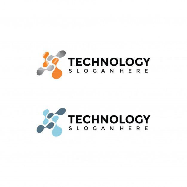 Technology Logo - Technology logo template Vector | Premium Download