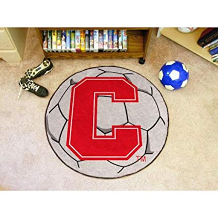 Cornell Big Red C Logo - Fanmats Soccer Ball Area Rug w Officially Licensed Big