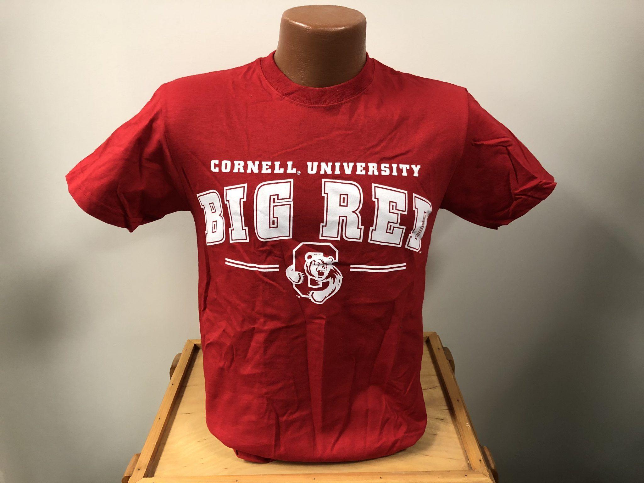 Cornell Big Red C Logo - Big Red C-Bear Tee - Kraftees