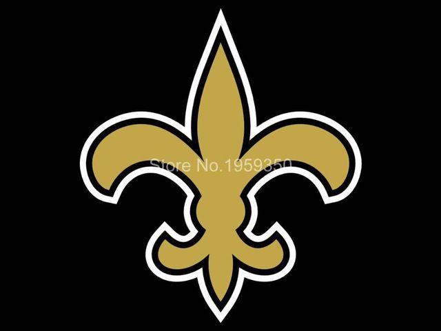 Saints Logo - New Orleans Saints logo car flag 12x18inches double sided 100D ...
