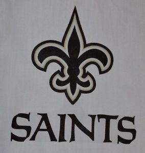 Saints Logo - 1 NEW ORLEANS SAINTS LOGO SEWING BLOCK QUILT FABRIC NFL FOOTBALL ...