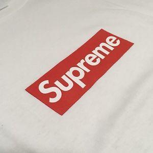 Red White Box Logo - Supreme 2007 Red / White Box Logo Tee XL New shirt Bogo | eBay